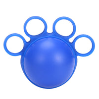Ergonomic Grip Ball with Finger Rings Comfortable Finger Grip Ball Non-Slip Exerciser Portable for Home, Office