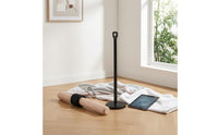 Forearm Training Bar with Strap Wooden Wrist Roller Exercise Equipment for Athletes, Home Gym