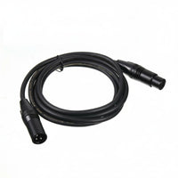 3-Pin   Cable Noise Reduction Male to Female   Cable Braided Insulation 3-Pin Audio Cord for Artists