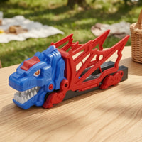 Dinosaur Car Track Toy Manual Dinosaur Race Track Set Imaginative for Children