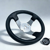 Slide cart Steering Wheel Alloy-cart Steering Wheel for DIY Builders