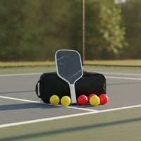 2 Pieces Pickleball Paddle Carbon Fiber Pickleball Paddle with Bag Perforated Grip Lightweight for Intermediate Players