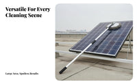 Photovoltaic Panel Cleaning Brush Ladder Telescopic Cleaning Brush Versatile Extendable Pole Duster for Homeowners, Adults, Walls, Glass Panes