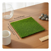 Fake Lichen Sheet Simulation Turf Section Soft Texture Fairy Garden Lawn for Crafters