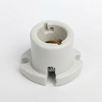 Garage Lighting B22 Lamp Holder for Workshop Lighting, High Temperature Resistant Ceramic Lamp Holder, Ceiling Pendant DIY Lighting, 100V-240V