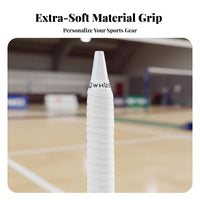 Badminton Racket Cover Super Soft Badminton Grip Tape Tacky Feel Racket Cover Tape for Athletes, Gymnasium