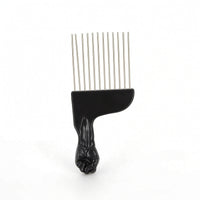 Detangling Afro Pick Wide Tooth Hair Pick Rust-Resistant Afro Comb Handheld for Salon