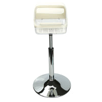 Jinyu Adjustable Height Magnesium Powder Stand with Hydraulic Lift and Stainless Steel Base for Gymnastics and Weightlifting