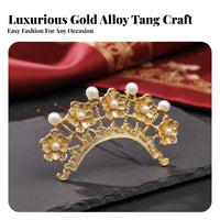 Traditional Chinese Attire Hair Accessory Retro Traditional Chinese Attire Hair Crown Chinese Design Headdress Elegant Design