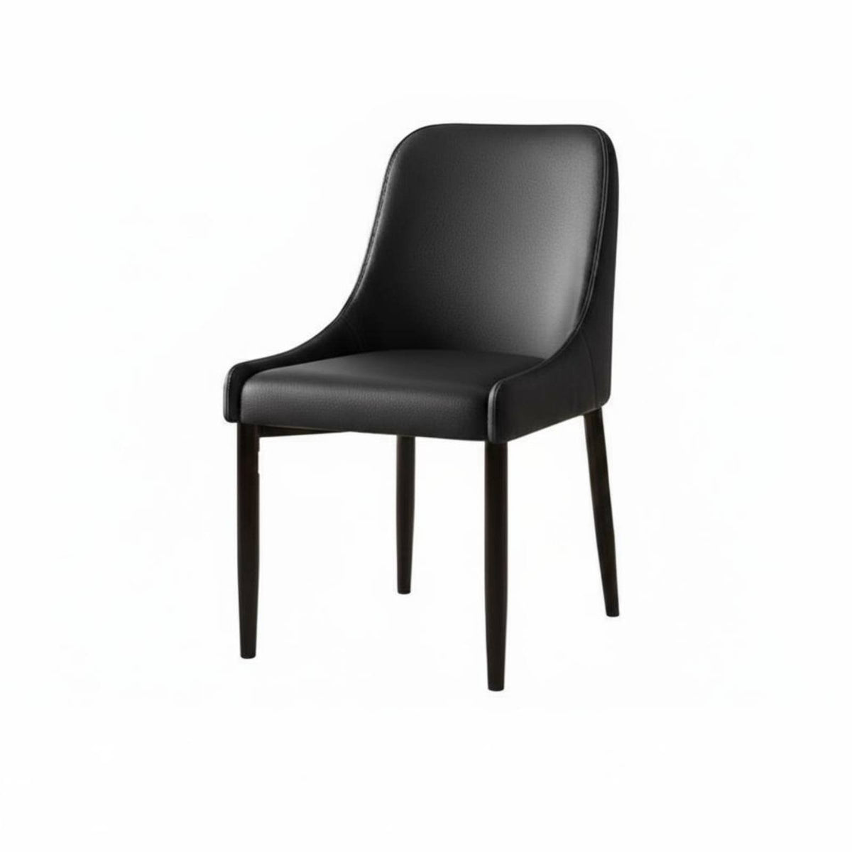 Luxury Design Upholstered Side Chair Minimalist Design Dining Seating Comfortable Padding Household Furniture Ergonomic Backrest for Homeowners, Interior Designers, Restaurant Owners, Kitchen, Hotel, Living Room, Home Office