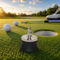 Threaded Golf Ball Picker with Suction Cup Portable Golf Ball Retriever with Suction Cup Reusable Accessory Long-Lasting for Putting Practice
