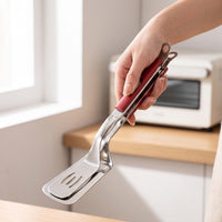 Stainless Steel Kitchen Tongs with Lock Long Handled Cooking Tongs Heavy Duty Food Clip Dishwasher Safe for Grilling