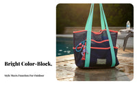 Mesh Tote Korean Design Waterproof Swim Bag Multifunctional Large Utility Tote for Beach Enthusiast S, Vacati Single Rs, Swimming, Travel
