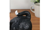 Novelty Gift Cat Tissue Holder Conversation Starter Cat Figurine Tissue Holder Unique Design House Decoration Versatile Use for Desktop, Office