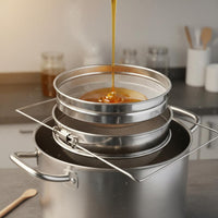 High Effective Filtering Extendable Arm Honey Strainer Easy to Clean Food Processing Tool for Beekeepers, Apiarists