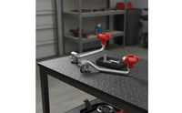 2 Pieces Universal Fit Vehicle Hitch Lifting Device Crank Strong Steel Construction Vehicle Lifting Device Handle for RV