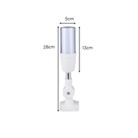Tricolor LED warning light for machinery