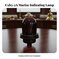 Masthead Communication Lamp Glass Lens Waterproof Masthead Light Aluminum Housing Marine Navigation Light for Sailors, Mariners, Night Sailing, Yachts