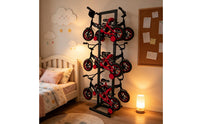 Bike Display Rack Vertical Bike Rack Space-Saving for Retail Store, Families