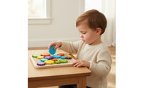 Rotating Gear Block Set Problem Solving Interlocking Gear Building Toy Hands-on Learning for Children Aged 3-6, Preschoolers