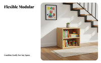 Modular Under Stairs Storage Unit DIY Design Cube Organizer Cabinet Easy Assembly Cube Storage Organizer Quick Installation for Students, Parents, Homeowners, Kids Room, Bedroom, Office, Closet