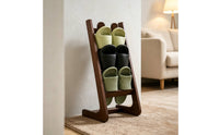 Four-Tier Shoe Rack Space Saving 4 Tier Shoe Rack Multifunctional Home Storage for Entryway