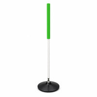 Spring-Loaded Basketball Rebound Pole Weighted Rebound Pole with Foam Rod Flexible Basketball Training Obstacle Impact-Absorbing for Coaches, Dribbling Exercises, Agility Practice