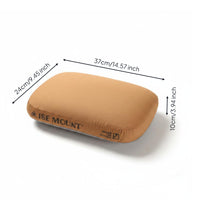 Camping Memory Foam Pillow Portable Small Camping Pillow Soft Rebound
