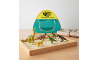 Dinosaur Adventure Tent Spring up Tent Easy Setup Dinosaur Playset Explorer Role Play Set for Backyard