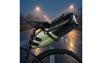 Cycle Rear Saddle Bag Waterproof Seat Bag Large Capacity Seat-Mounted for Cyclists, Commuters, Long-Distance Biking, Road Riding, Bikepacking