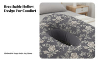 Hands-Hands-Hands-off S Hands Prone Sleeping Pillow Breathable Material Stomach Sleeping Support Pillow Pressure Relief for Seniors, Bedroom