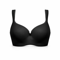 Women's Bras Non Wired Full Coverage with Back Support, Seamless Everyday Wear for All Season Comfort, with Thin Cups