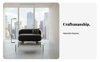 Narrow silhouette space-efficient Two-Seater Sofa Space-Saving Upholstered 2-Seater Sofa Cream aesthetic Loveseat Sturdy Construction for Bedroom