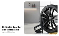 Manual Tire Mounting Tool Labor-Saving Tire Bead Clamp Universal Fit Tire Holder Tool for Mechanics, DIY Enthusiasts, Workshop, Garage