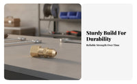 Anti-Tangle Pressure Washer Swivel Joint Compact Pressure Washer Hose Swivel Joint Shiny Finish Power Tool Part Gold-Colored