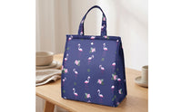 Lunch Tote Bag Foldable Lunch Tote Insulated Bag with Handle Collapsible Reusable for Adults, Office, School