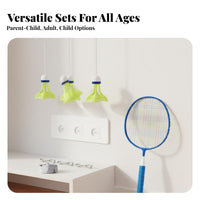 Hanging Badminton Practice Device No-Tool Installation Individual-Play Badminton Device Sports Equipment Portable Luminous