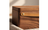 Tea Storage Box Travel-Friendly Wooden Tea Box Wood for Outdoor