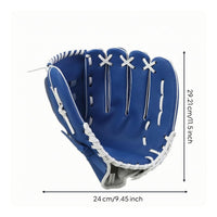 Deep Pocket Infield Glove White Lacing exposedBack Glove Reinforced Stitching