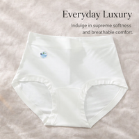 Underwear Women High Waisted Knickers for Multipack with Bamboo Fibre and Silk Gusset, Postpartum C Section Recovery Panties
