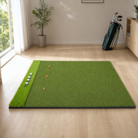 Indoor Outdoor Golf Hitting Mat Driving Range Practice Mat with Tee Holder