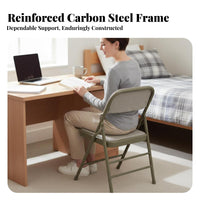 Foldable Backrest Chair Foldable Design Household Furniture Space-Saving Portable Seat for Students, Office Workers, Bedroom, Small Areas, Kitchen