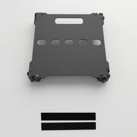 Modular Pedalboard with Adjustable Feet Anti-Slip for Stage, Rehearsal, Bassists