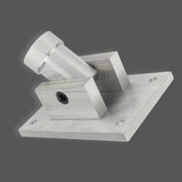 Steel Pole Ceiling Mount Rectangular Base Plate Dance Pole Mount Secure Fitness Equipment