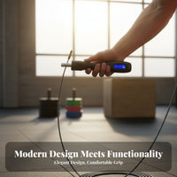 Smart Leap Rope Electronic Counter Bluetooth Skipping Rope App Data Analysis Clear Digital Screen Display for Students