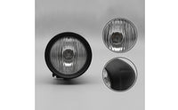 Motorcycle Headlight with Glass Lens H4 Motorcycle Headlight Front Lamp 12V Light Metal for Motorcyclists, Custom Builds
