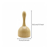 Natural Beechwood Wooden Gua Sha Tool Kit Polished Polished Surface Wood Treatment Massage Tool Set Ergonomic Design for Athletes, Home Use