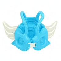 Front Buckle Winged Swim Vest Shoulder Straps Inflatable Swim Vest for Swimming