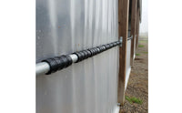 Easy Installation Livestock Barn Curtain Hoist Heavy Duty Hand Crank Winch Kit Cast Iron Construction for Farmers, Farm