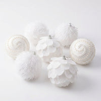 Decorative Baubles Set Shatterproof Hanging Decorations Glittery Tree Ornaments for Easter Spring Wedding Party Decor